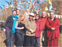 美国象雄国际藏医学院学生向尼玛