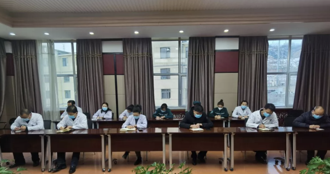 青海省藏医院对新型冠状病毒感染的肺炎疫情防控工作再动员再部署(图3)